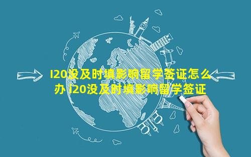 I20没及时填影响留学签证怎么办 i20没及时填影响留学签证怎么办